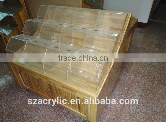 Supermarket bulk candy storage box bulk snacks/foodstuff/ nuts box
