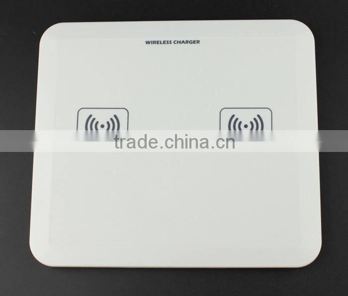2015 new arrival best quality with CE FCC RoHS Certification of qi wireless charger for mobile phone