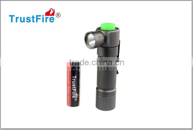 280 Lumens LED Flashlight with Pocket Clip/Brillant Black XPE 3W Torch Light best Waterproof LED Searchlight