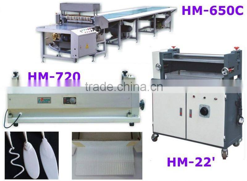 HM-720 Cold Glue Coating Machine for Paper Rigid Boxes