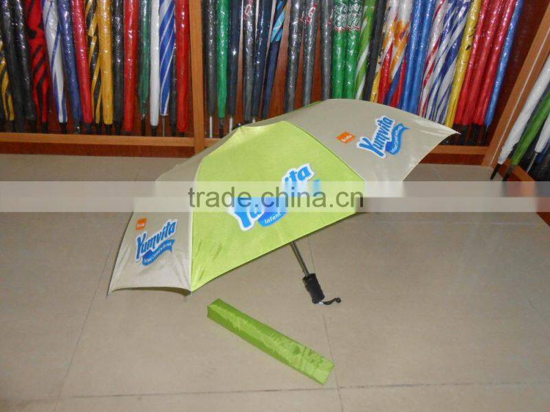 small promotional umbrellas 2-folding automatic umbrellas