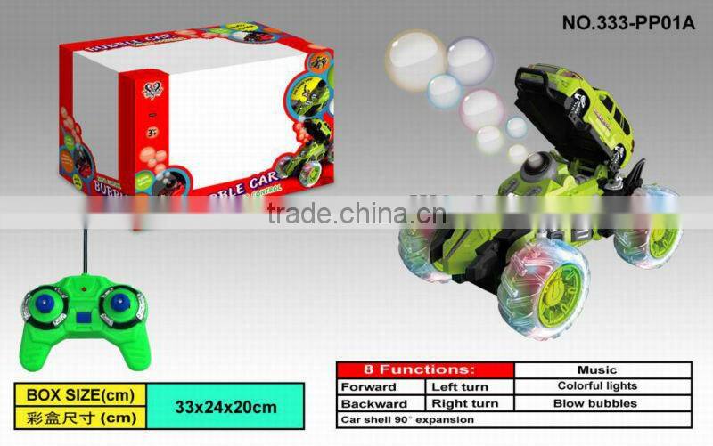 2013 NEW! 8 function bubble rc car PAF333-SS03