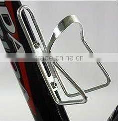low cost promotional mountain bike parts spray coating water bottle cage colourful bottle cage aluminium bottle holder