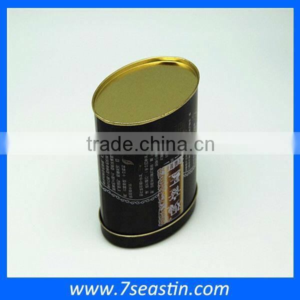 oval tea tin containers