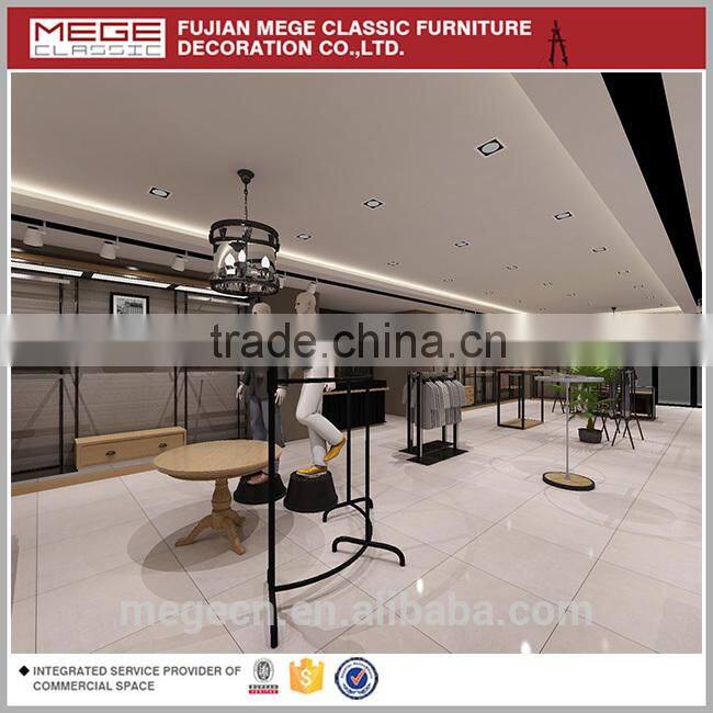 High quality shoe display stand for garment retail store display