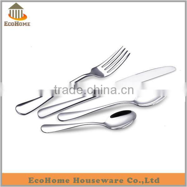 EC034AM high quality kitchen stainless steel spoon and fork set