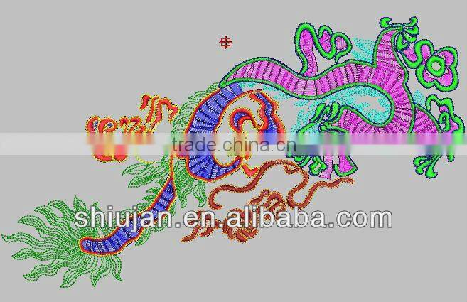 2013 newly design sew-on embroidery patch/badge