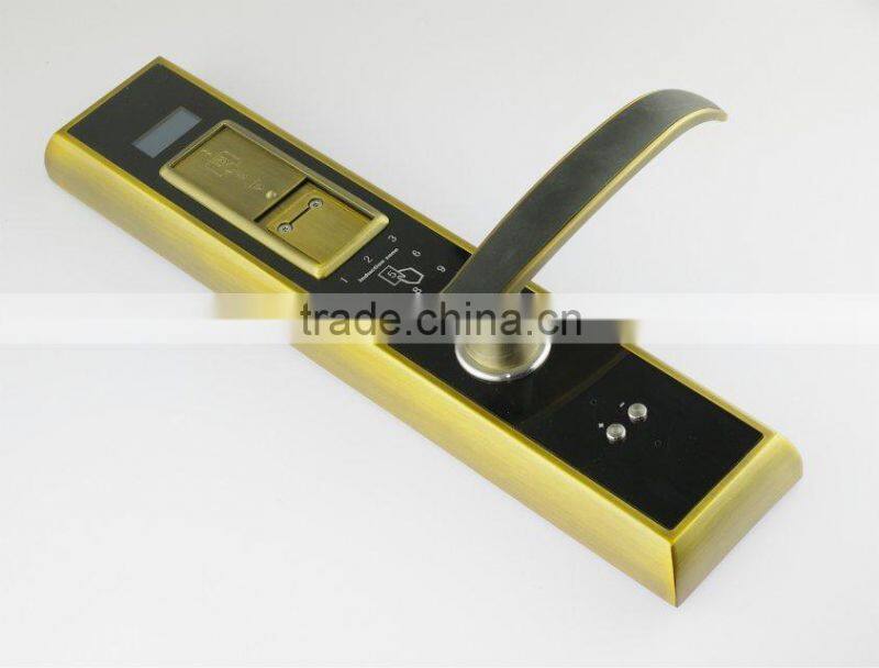 good quality zinc alloy fingerprint door lock