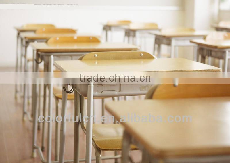 Metal school furniture student desks YA-017