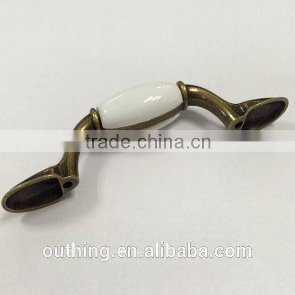 Australia modern design zinc alloy brush nickel kitchen cabinet handle