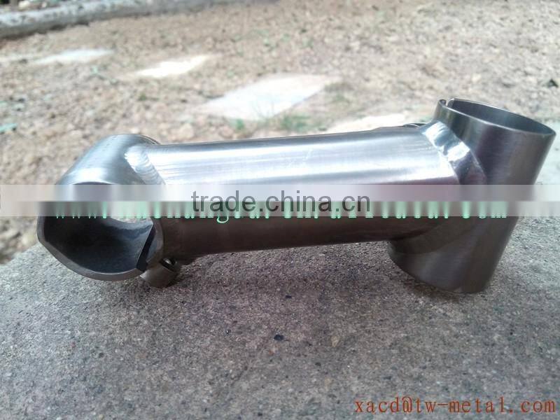 Factory direct sale titanium bike parts customize titanium stem diameter31.8mm made titanium bicycle stem