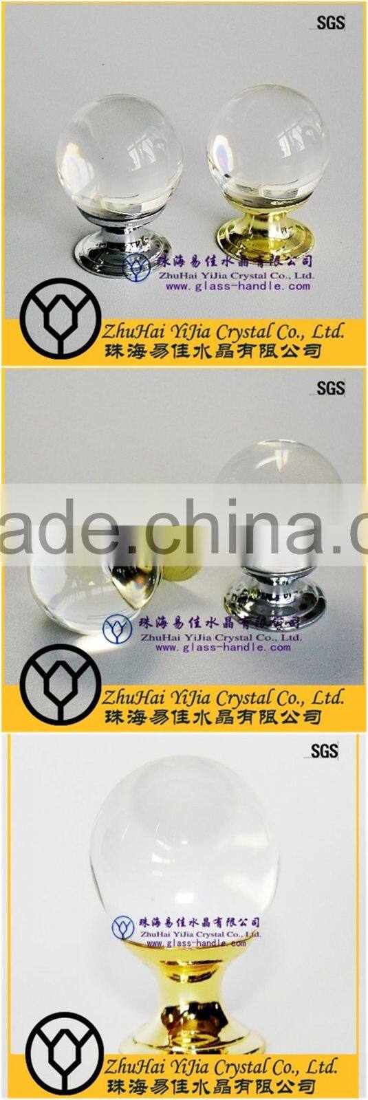 zinc alloy ball outdoor water faucet glass knobs