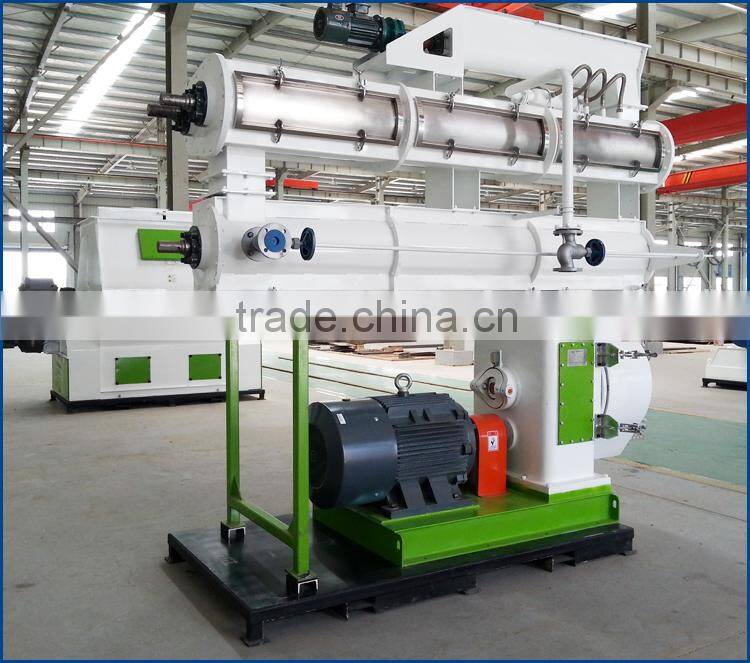 CE certified smallest ring die animal poultry floating fish feed mill machine