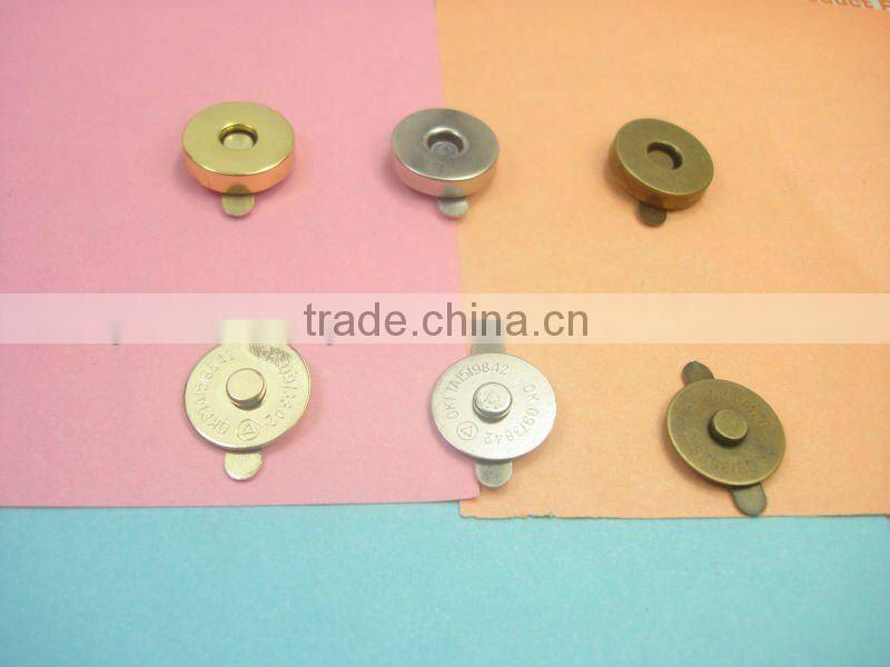china manufacturer for 18mm magnetic button for handbag