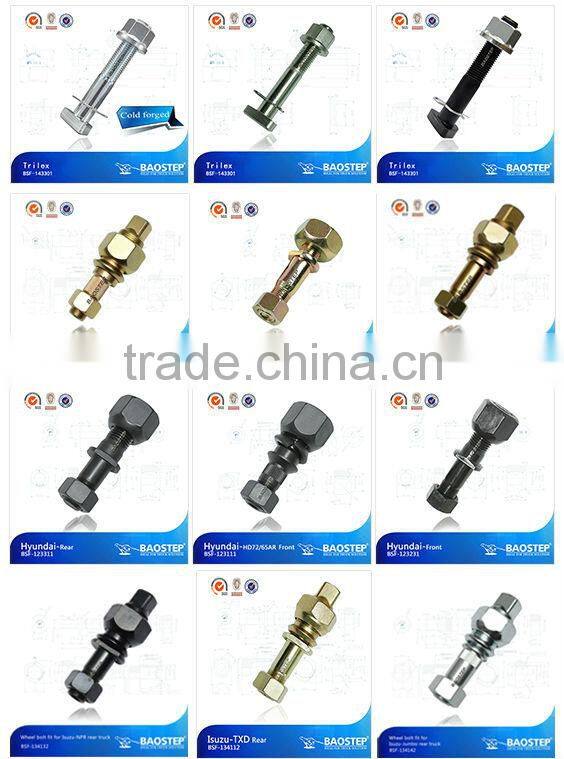 BAOSTEP High Standard Good Design Oem Service Axle Spindle Nut
