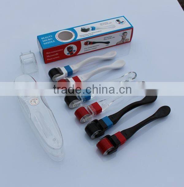 Factory Diect Wholesale 360 Degree Rotate Derma Rolling System with 600 Needles for Skin Treatment
