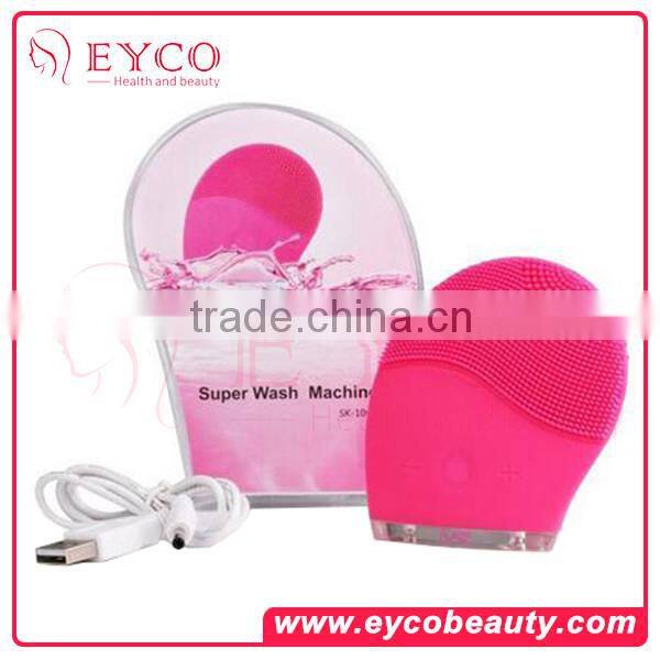 As Seen On TV 2016 Best Silicone Facial Brush Sonic Facial Cleansing brush EYCO BEAUTY