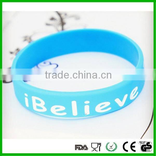 Hot sale Custom Bracelet Silicone Wristband Sport