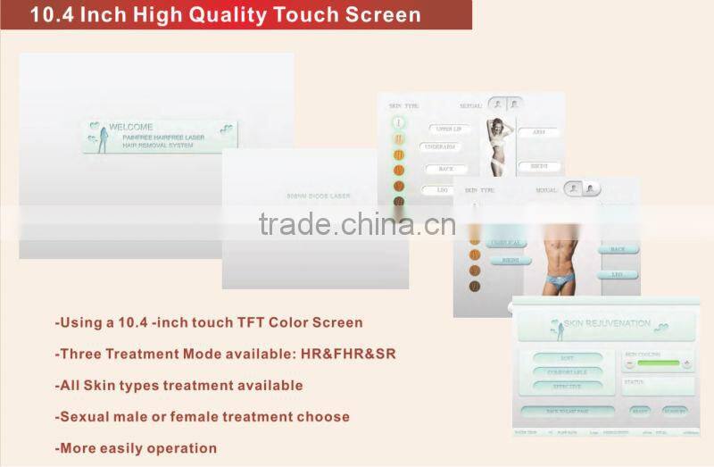 Magic Effects Pain Free 808nm Diode laser permanent painless hair removal(DIDO-III)