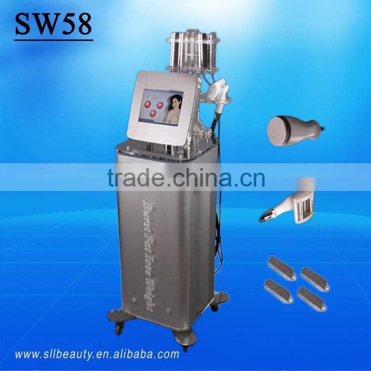 V8 cavitation explosion vacuum rolling slim machine with electrode plates