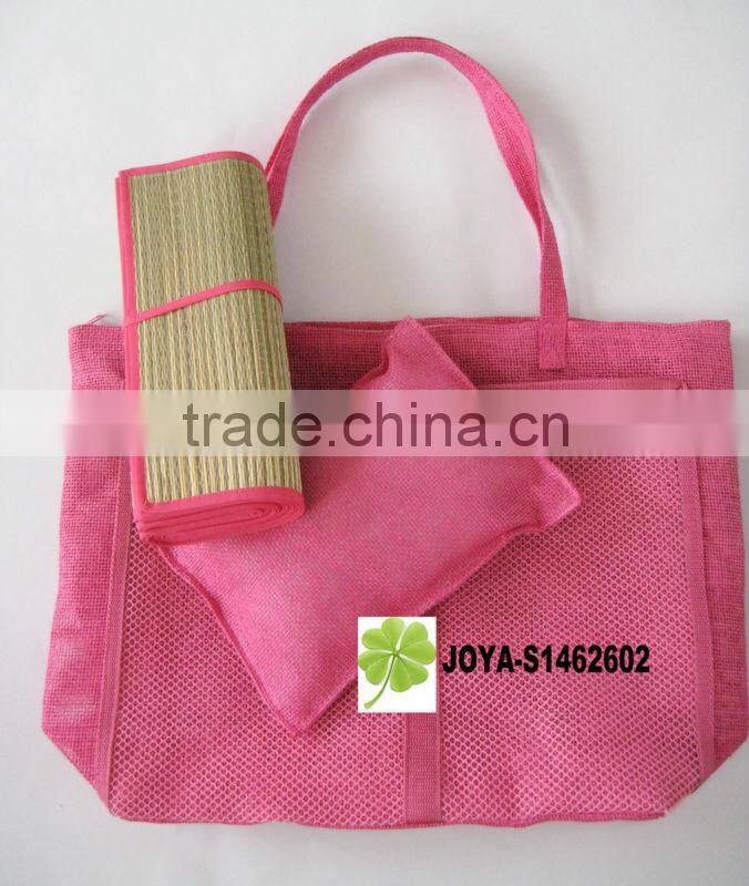 Seagrass bag Natural straw beach bag