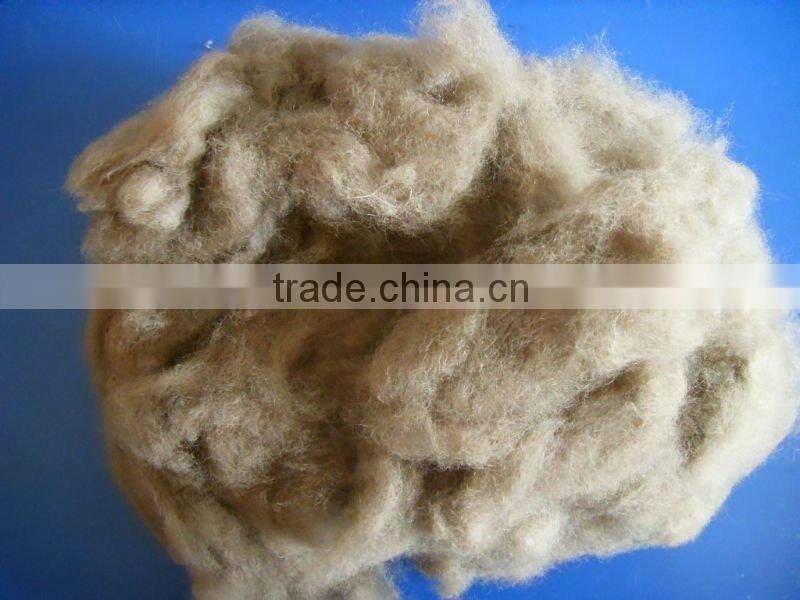 SPRING DISCOUNT!!! lowest price 100% grey camel cashmere, 21-22.5mic&35-50mm, natural color