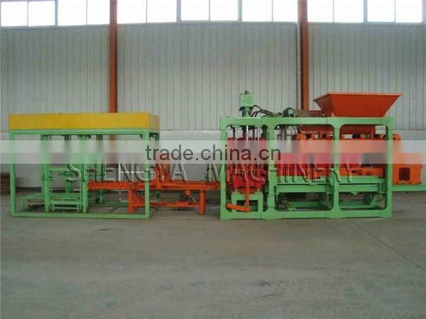 Shandong Shengya QT6-15 Block forming machine machine production line