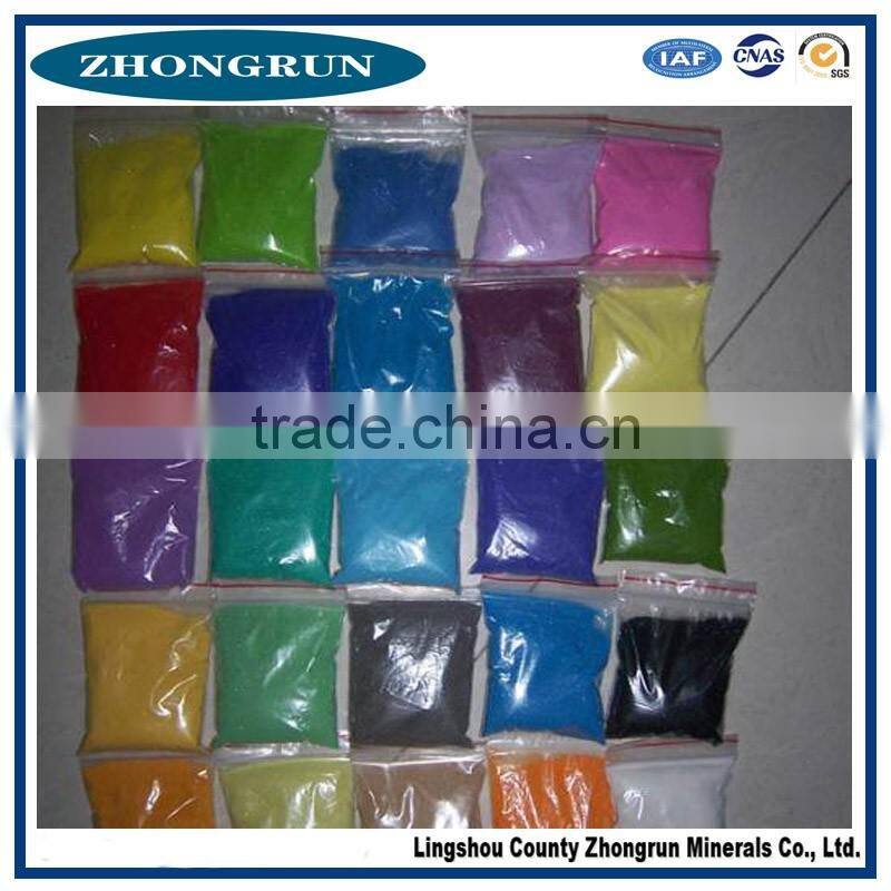 colored silica sand for sand clock timer for sale
