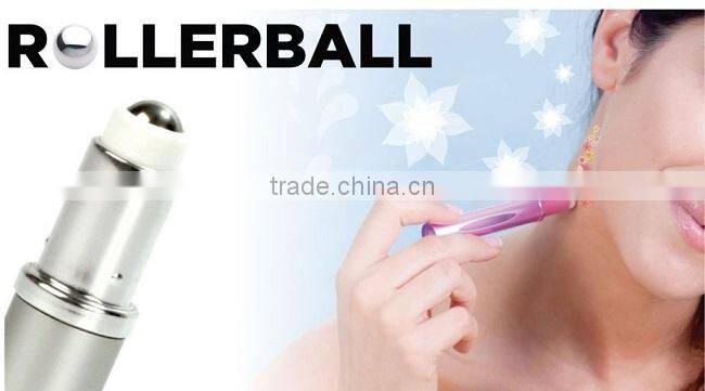 10ml Empty glass aluminum roll on bottles