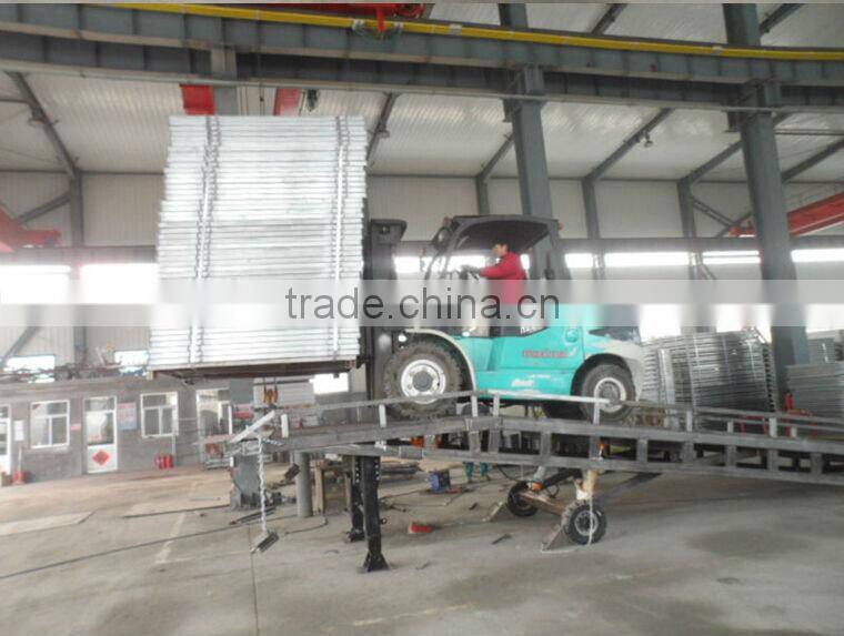 mobile hydraulic container loading ramps