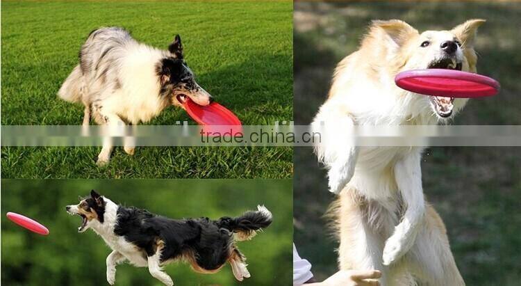 2017 hot selling silicone Flying Disc dog frisbee