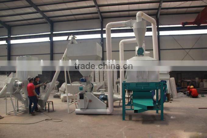 1-2 t/h small scale cost effective chicken feed production line