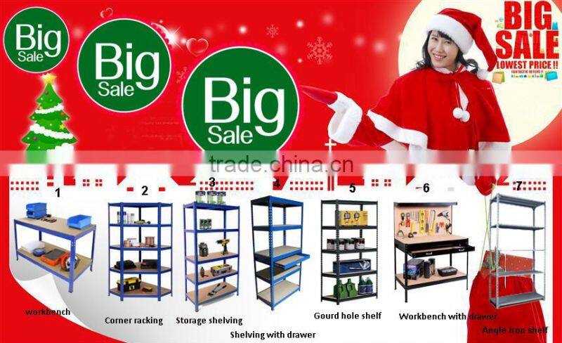 Heavy Duty Single Drawer warehouse storage metal workbench