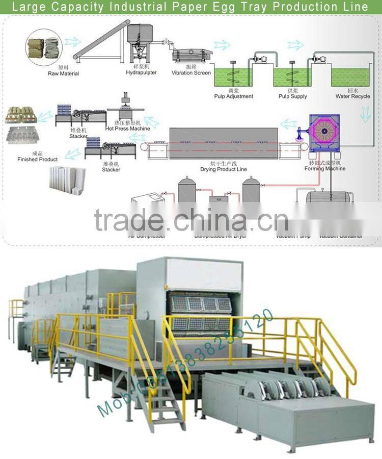 Machine Manufacturer Germany-Tec Paper Egg Tray Making Machine