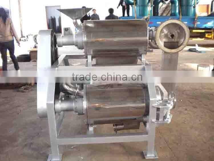 Muti-function commercial double beater vegetable and fruit pulp making machine
