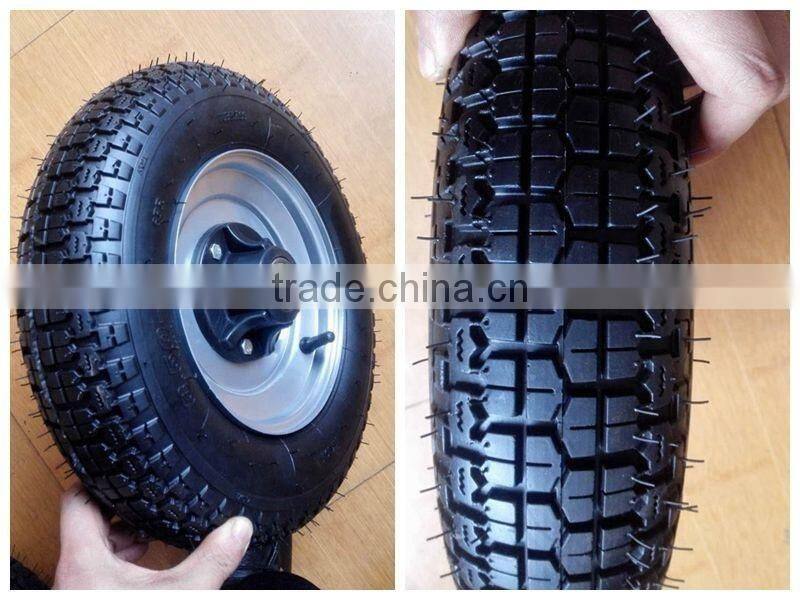 Excellent wear resistance tubless wheels barrow wheels 350-8