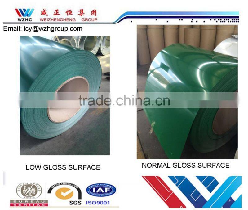 RAL6029 Popular green color export to Turkmenistan for corrugation, customized PPGI/PPGL steel coil