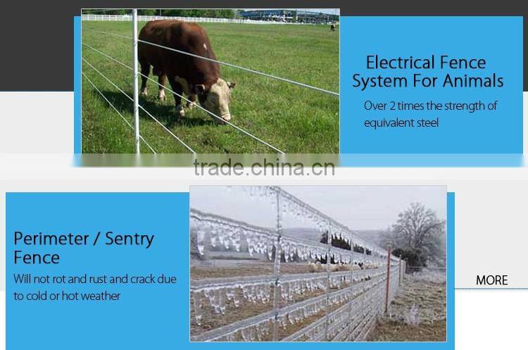 colorful non-conductive frp fence posts