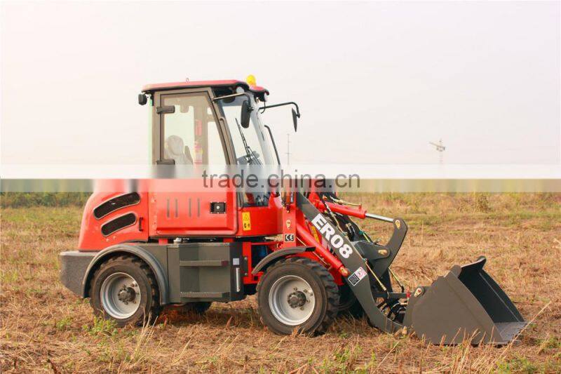 Everun Zl08 Er08 Mini Wheel Loader with CE