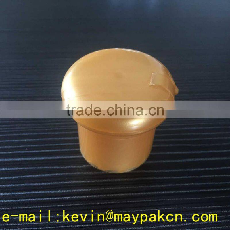 Cosmetics package 2015 hot sale PP flip top water bottle cap for bottles from Yuyao