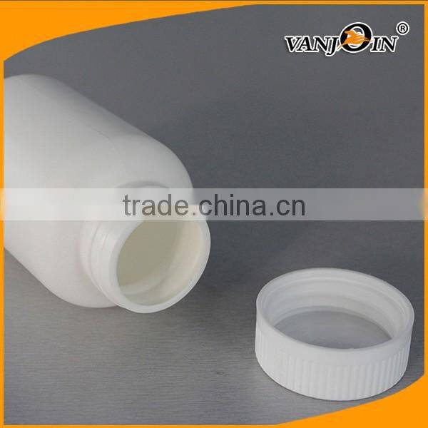 180cc HDPE Round Plastic Medicine Bottle For Calcium Tablet