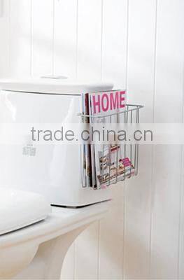 restroom bathroom magazine storage box case with color box packing