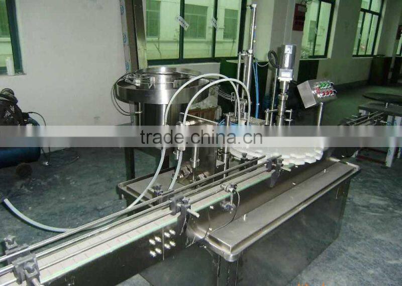 Glass jar small bottle filling and capping machine