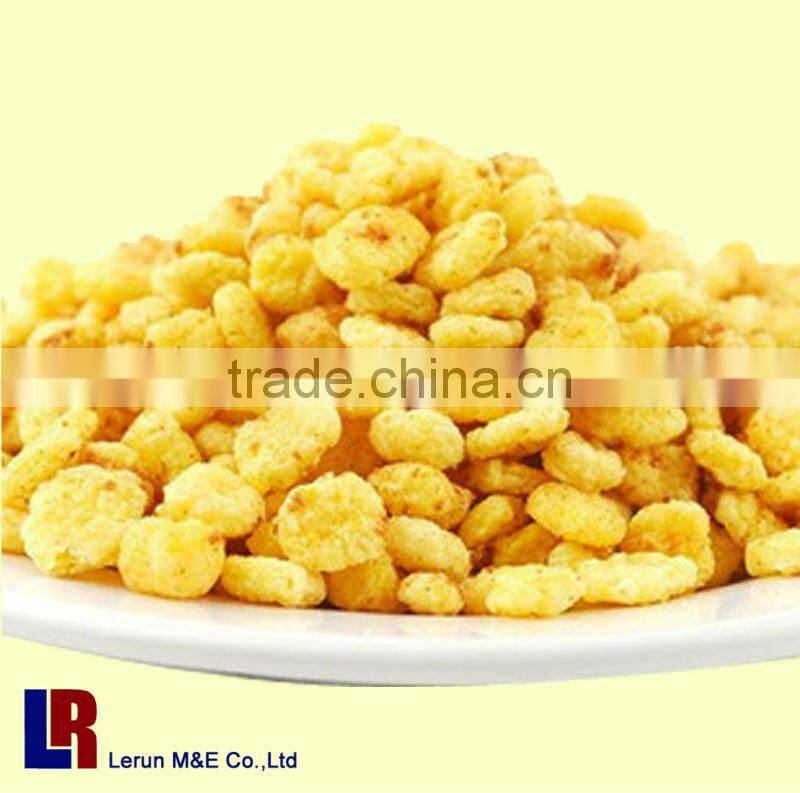 Double-screw extruder honey corn flakes machine