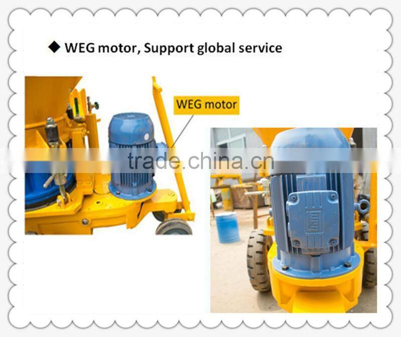 GZ-5 with CE ISO Output 5m3 | h Electric Motor Concrete Spraying Machine