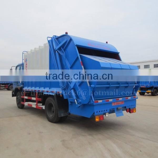 170hp 4*2 DONGFENG Garbage Compression truck 8 ton