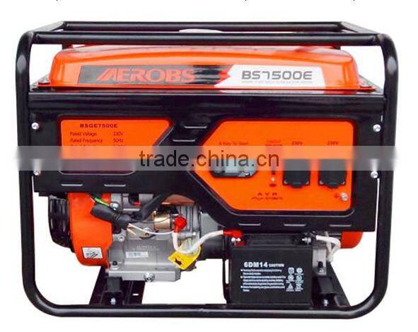 chinese top quality high effiency silent 230V diesel portable generator