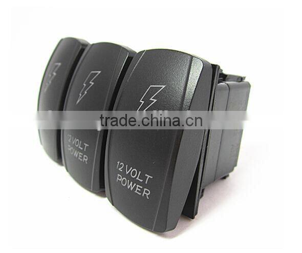 Waterproof LED DPDT/SPST/ DPST/ STDP ROCKER SWITCH