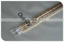 Gold-coated shortwave twin tubes for firing furnaces