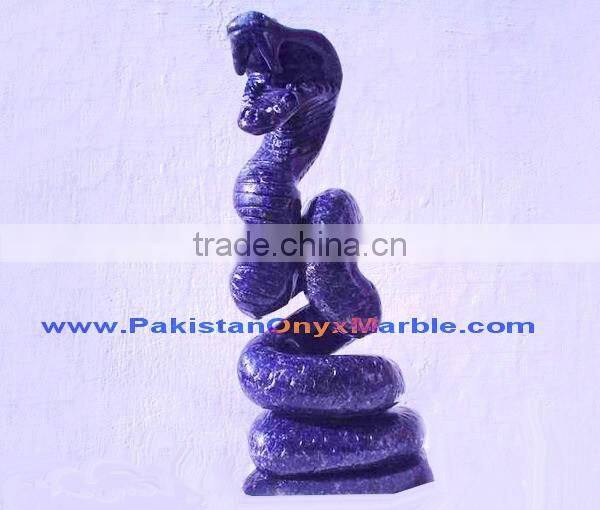 EXPORT QUALITY ANIMALS CARVING LAPIS LAZULI HANDICRAFTS